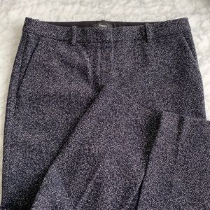 Theory Wool Blend Trousers Cropped